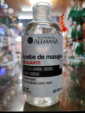 Aceite de Masajes