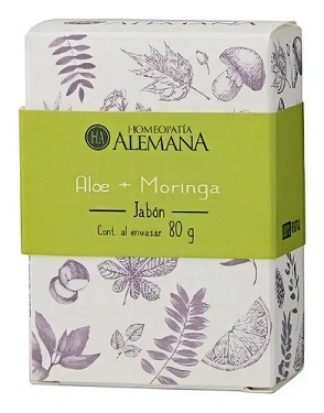 Jabon Aloe + Moringa